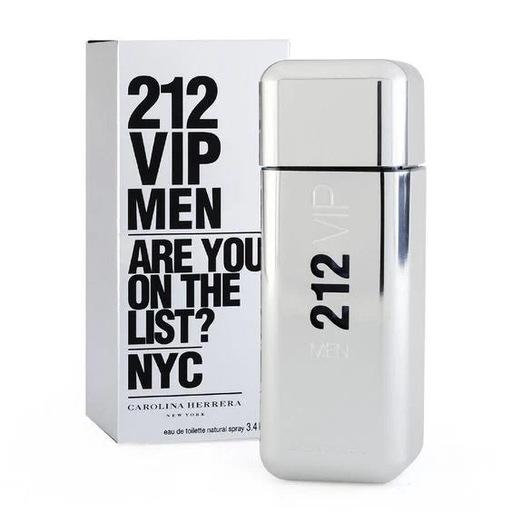Carolina Herrera 212 VIP Eau de Toilette Silver Men